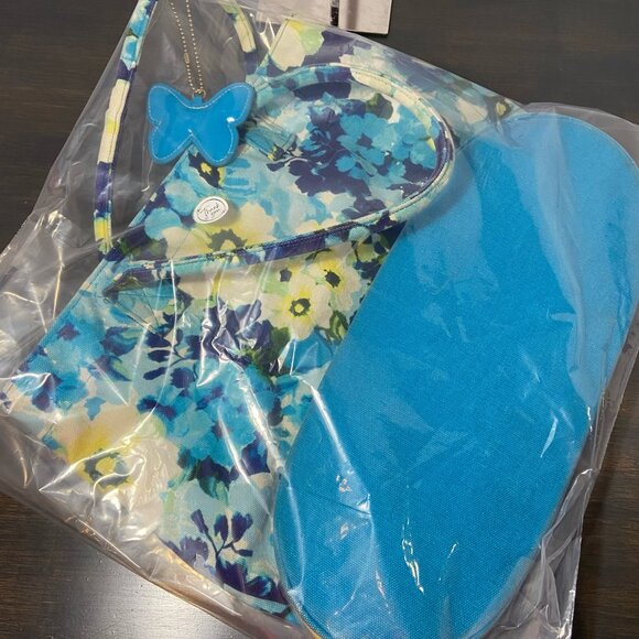 Punctuate by Barnes & Noble Floral Canvas Tote Bag with Butterfly Charm - Picture 9 of 9